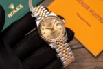 Rolex DateJust Best Replica Watch Gold Wrapped Jubilee Strap GM Factory 31mm - Image 2