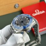 Omega Best Copies Watch Seamaster Diver 300M Chronograph Dial Gray N1 Factory 44mm - Image 4