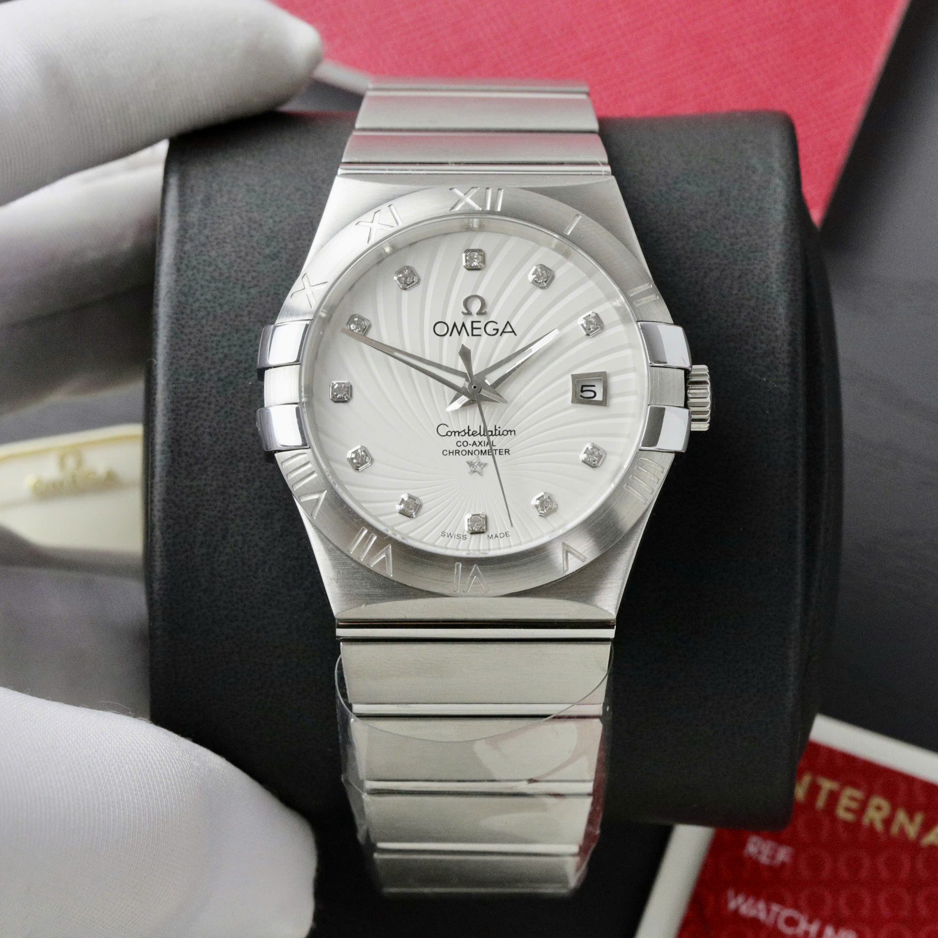 Dong-Ho-Omega-Constellation-Co-Axial-Fake-11-Mat-Trang-38mm-2.jpg Omega Constellation Co-Axial Clone Watch White Dial 38mm - Image 1