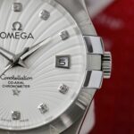 Omega Constellation Co-Axial Clone Watch White Dial 38mm - Image 6