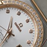 Omega Constellation Co-Axial Clone 11 Watch White Dial Metal Strap 38mm - Image 6