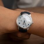 Omega De Ville Prestige Power Reserve Replica 11 Watch Blue Leather Strap 39.5mm - Image 6