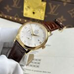 Omega De Ville Prestige Power Reserve Replica 11 Watch Leather Strap 39.5mm - Image 2