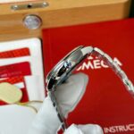 Omega De Ville Prestige Power Reserve Replica Watch White Dial Metal Wire 39.5mm - Image 9