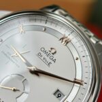 Omega De Ville Prestige Power Reserve Replica Watch White Dial Metal Wire 39.5mm - Image 6