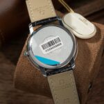 Omega De Ville Prestige Power Reserve Replica Watch Dial Blue Leather Strap 39.5mm - Image 10