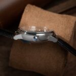 Omega De Ville Prestige Power Reserve Replica Watch Dial Blue Leather Strap 39.5mm - Image 8