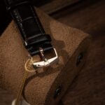 Omega De Ville Prestige Power Reserve Replica Watches Brown Leather Strap 39.5mm - Image 11