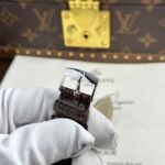 Omega De Ville Prestige Power Reserve Replica 11 Watch Yellow Dial Leather Strap 39.5mm - Image 10