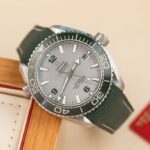 Omega Replica Watches Planet Ocean 600M Dial Gray VS Factory 43.5mm