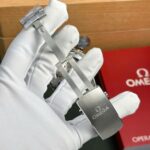 Omega Dial Black Copies Watches Seamaster Diver 300M Chronograph Demi Rose Gold N1 Factory 44mm - Image 10