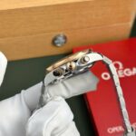 Omega Dial Black Copies Watches Seamaster Diver 300M Chronograph Demi Rose Gold N1 Factory 44mm - Image 6