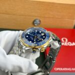 Omega Best Copies Watch Seamaster Diver 300M Chronograph Dial Blue N1 Factory 44mm - Image 4