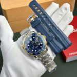 Omega Best Copies Watch Seamaster Diver 300M Chronograph Dial Blue N1 Factory 44mm - Image 2