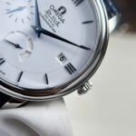 Omega Replica Watch De Ville Prestige Power Reserve White Dial 39.5mm - Image 6