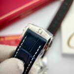 Omega Replica Watch Speedmaster Co-Axial Moonphase Blue Dial 44mm - Image 9