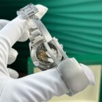 Omega Speedmaster Moonwatch Chronograph Imitation Watches Silver Dial Ceramic Bezel OM Factory 42mm - Image 9