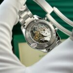 Omega Speedmaster Moonwatch Chronograph Imitation Watches Silver Dial Ceramic Bezel OM Factory 42mm - Image 6