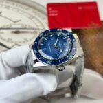 Omega Replica Watches Seamaster 300 Heritage Blue Dial Metal Wire VS Factory 41mm - Image 6