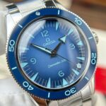 Omega Replica Watches Seamaster 300 Heritage Blue Dial Metal Wire VS Factory 41mm - Image 3