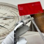 Omega Replica Watches Seamaster 300 Heritage Blue Dial Metal Wire VS Factory 41mm - Image 8