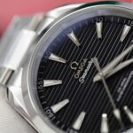 Omega Seamaster Aqua Terra 150M Knock Off Watches Black Dial Horizontal Stripes VS Factory 41mm - Image 4