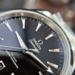 Omega Seamaster Aqua Terra 150M Luxury Fake Watches Black Dial Metal Wire VS Factory 41mm - Image 7