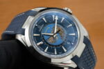 Omega Best Replica Watch Seamaster Aqua Terra Blue Dial Rubber Strap 43mm - Image 3