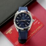 Omega Seamaster Aqua-Terra GMT Blue Replica Watches VS Factory 41mm