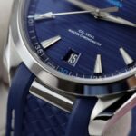 Omega Seamaster Aqua-Terra GMT Blue Replica Watches VS Factory 41mm - Image 3