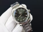Omega Replica Watch Seamaster Aqua Terra Green Dial Metal Wire 41mm - Image 4