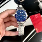 Omega Replica Watch Seamaster Demi Rose Gold Dial Blue VS Factory 42mm - Image 2
