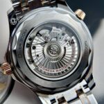 Omega Replica Watch Seamaster Demi Rose Gold Dial Blue VS Factory 42mm - Image 7