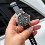 Omega Seamaster Diver 300M Sedna Rose Gold Copies Watches Black Dial 42mm - Image 2