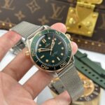 Omega Seamaster Driver 300 Replica Watch Green Dial Demi Bezel Full Set VS Factory 42mm - Image 3