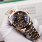 Omega Seamaster GMT Replica Watch Chocolate Dial VSF 41.5mm