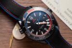Omega Seamaster GMT Replica Watch Ceramic Black VS Factory 45.5mm - Image 2
