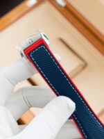 Omega Seamaster Planet Ocean 600M Replica Watches White Dial Rubber Strap VS Factory 43.5mm - Image 12