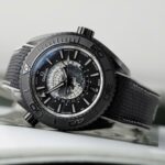 Omega Seamaster Planet Ocean Worldtimer Replica Watches Black Ceramic VS Factory 45.5mm - Image 4