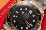 Omega Replica Watch Seamaster Demi Gold Black Dial VS Factory Demi Gold 42mm - Image 5