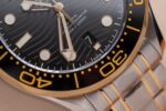 Omega Replica Watch Seamaster Demi Gold Black Dial VS Factory Demi Gold 42mm - Image 6
