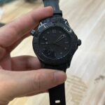 Omega Seamaster Replica Watch Black Ceramic Case Rubber Strap VS Factory 42mm