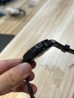 Omega Seamaster Replica Watch Black Ceramic Case Rubber Strap VS Factory 42mm - Image 4