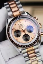 Omega SpeedMaster Fake Watch MoonWatch Demi Rose Gold 42mm - Image 5