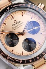 Omega SpeedMaster Fake Watch MoonWatch Demi Rose Gold 42mm - Image 6