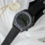 Omega Replica Watch Speedmaster Black Ceramic OM Factory 44mm - Image 3