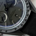 Omega Replica Watch Speedmaster Black Ceramic OM Factory 44mm - Image 6