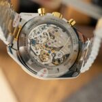 Omega SpeedMaster MoonWatch Chronogarph Demi Gold Replica Watch 42mm - Image 9