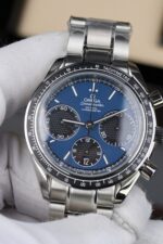 Omega Speedmaster Replica Watch Racing Chronograph Dial Blue 40mm - Image 5