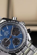 Omega Speedmaster Replica Watch Racing Chronograph Dial Blue 40mm - Image 6